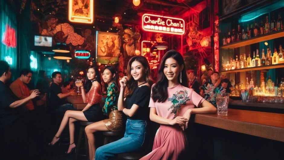 Pretty Bar girls in Phnom Penh